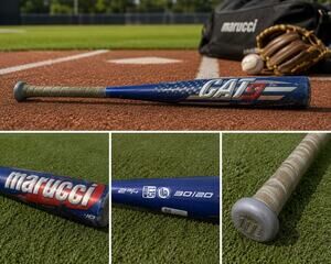 Marucci CAT9 -10 USA Baseball Bat 30/20 2 3/4” Alloy 115 BPF 20120